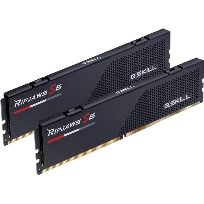 G.SKILL Ripjaws S5 RAM Module for Motherboard, Desktop PC - 32 GB (2 x 16GB) - DDR5-6000/PC5-48000 DDR5 SDRAM - 6000 MHz - CL36 - 1.35 V G.SKILL Ripjaws S5 RAM Module for Motherboard, Desktop PC - 32 GB (2 x 16GB) - DDR5-6000/PC5-48000 DDR5 SDRAM - 6000 MHz - CL36 - 1.35 V